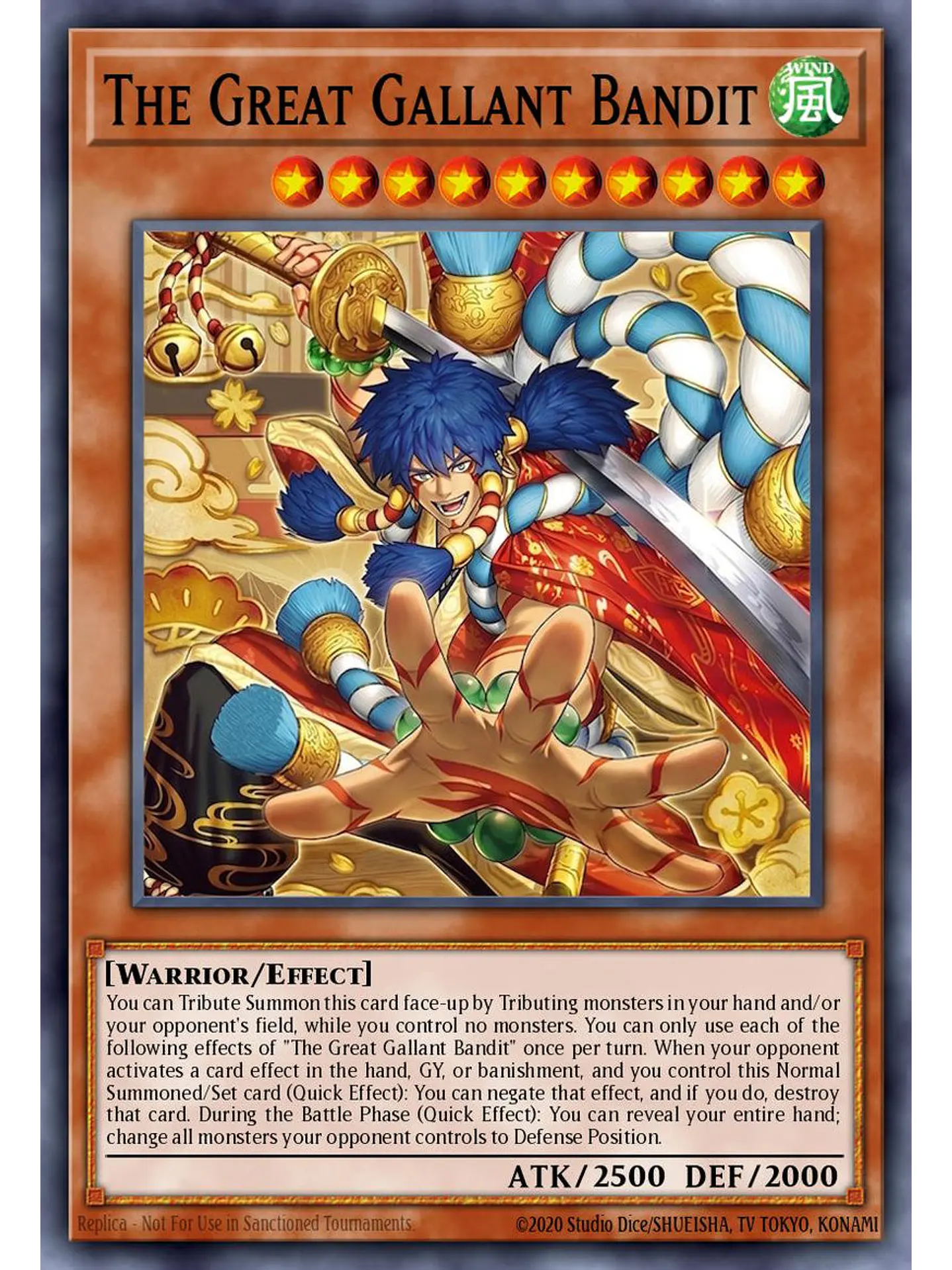 The Great Gallant Bandit - BETB-EN027 - Secret Rare 1st Edition 1