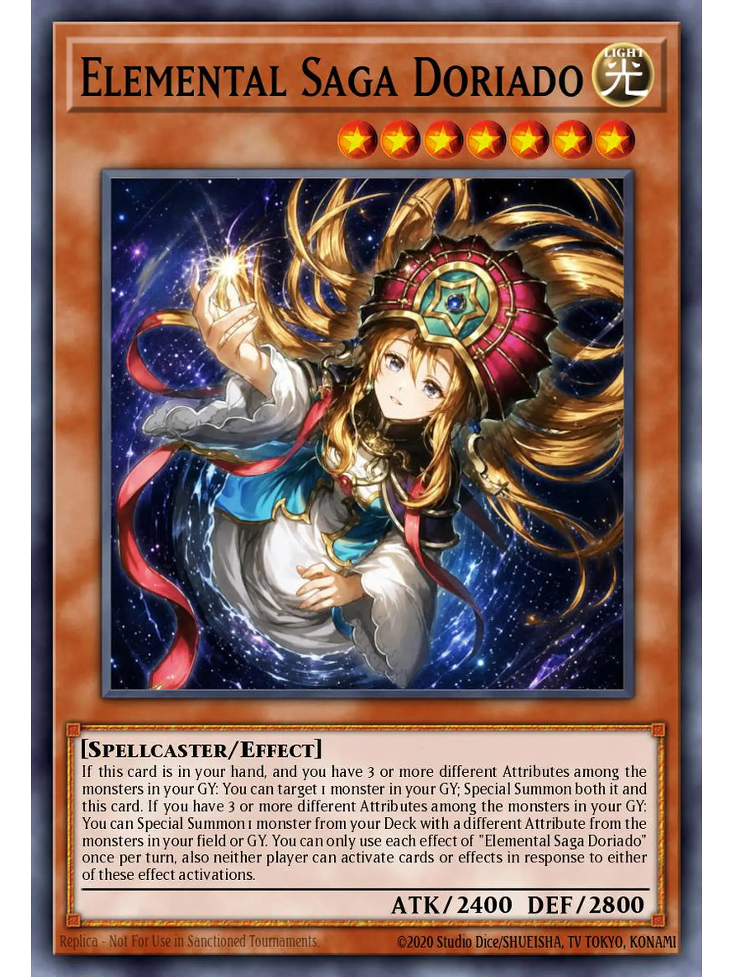 Elemental Saga Doriado - BETB-EN028 - Secret Rare 1st Edition 1