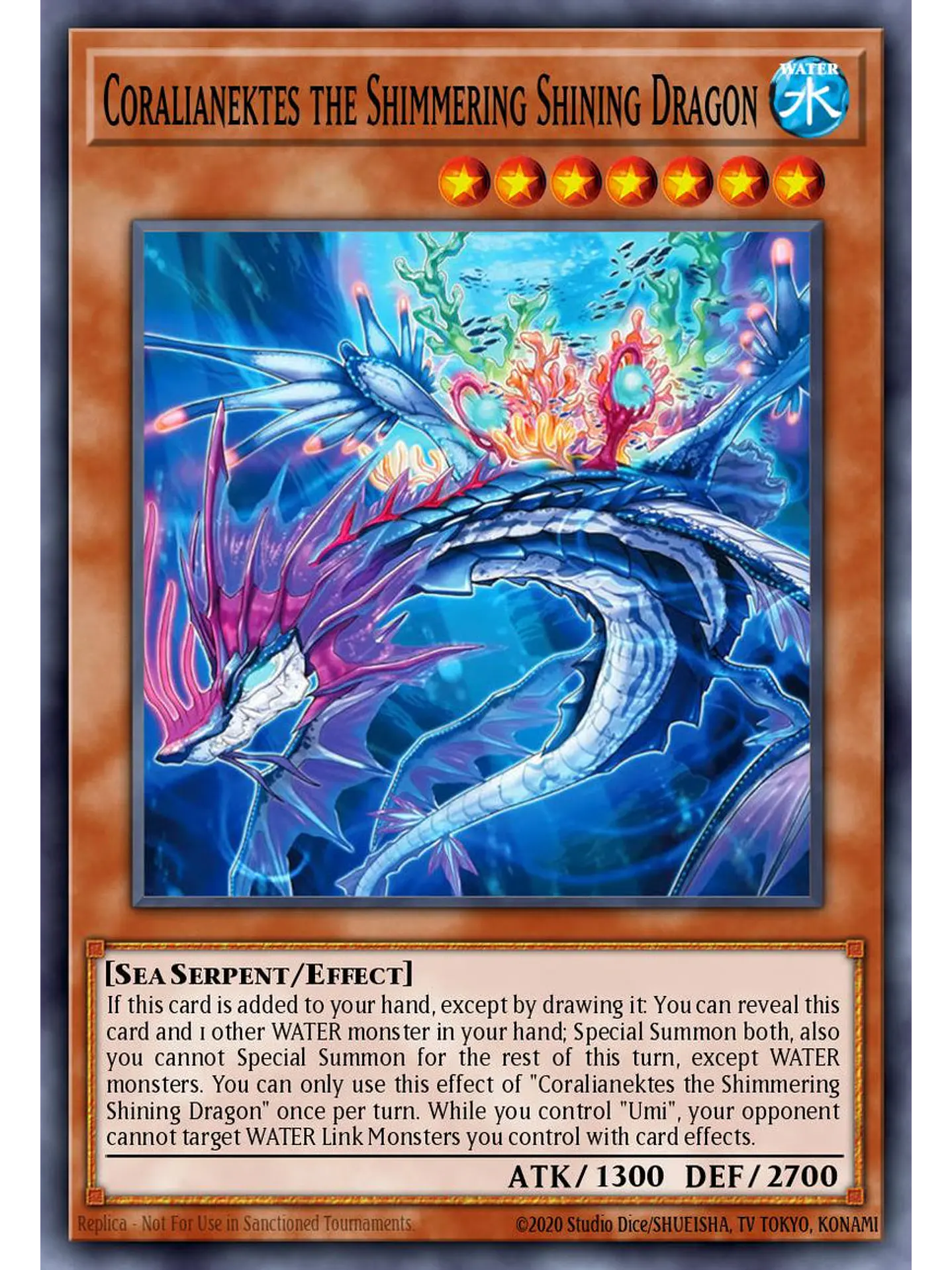 Coralianectes, the Luminous Cradle Dragon - BETB-EN029 - Common 1st Edition 1