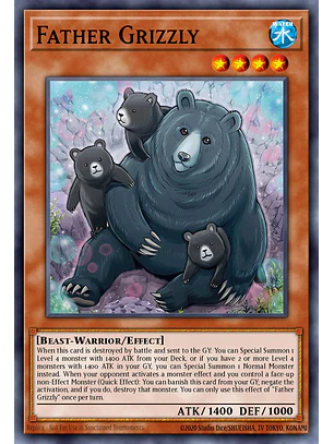 Father Grizzly - BETB-EN032 - Common 1st Edition
