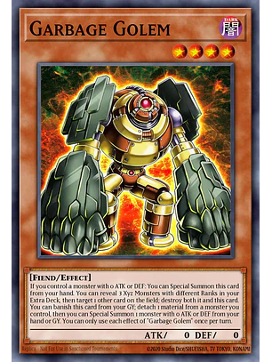 Garbage Golem - BETB-EN033 - Common 1st Edition