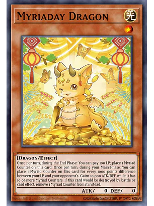 Myriaday Dragon - BETB-EN035 - Common 1st Edition