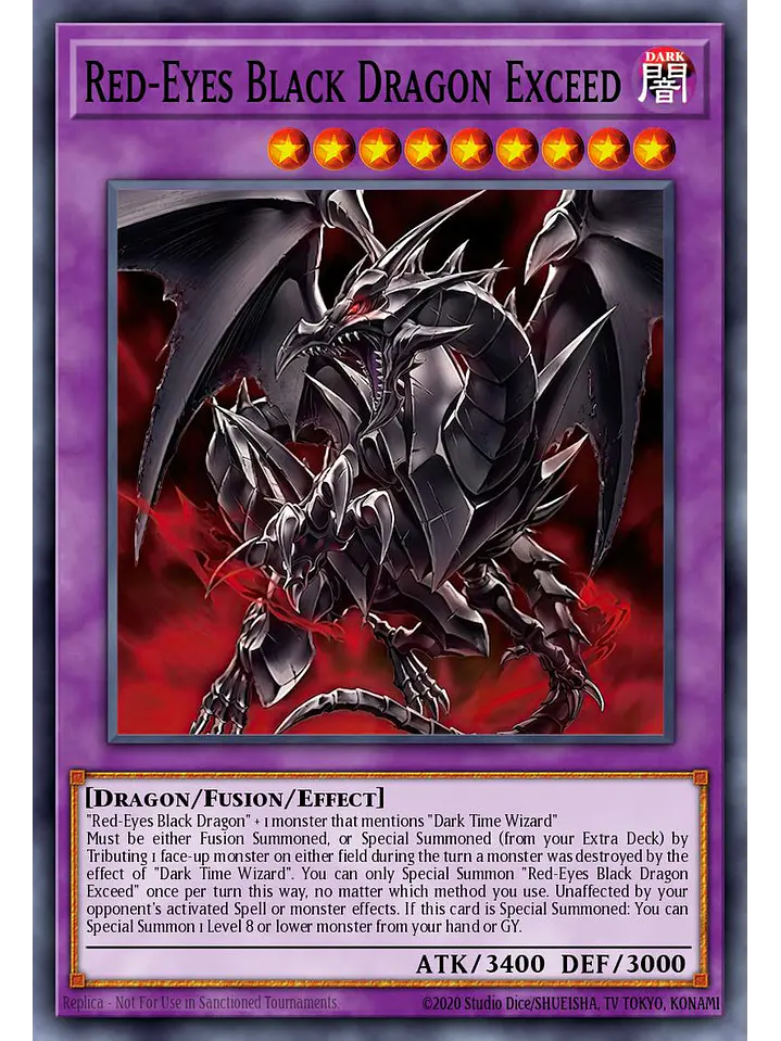 Red-Eyes Black Dragon Exceed - BETB-EN036 - Ultra Rare 1st Edition 1