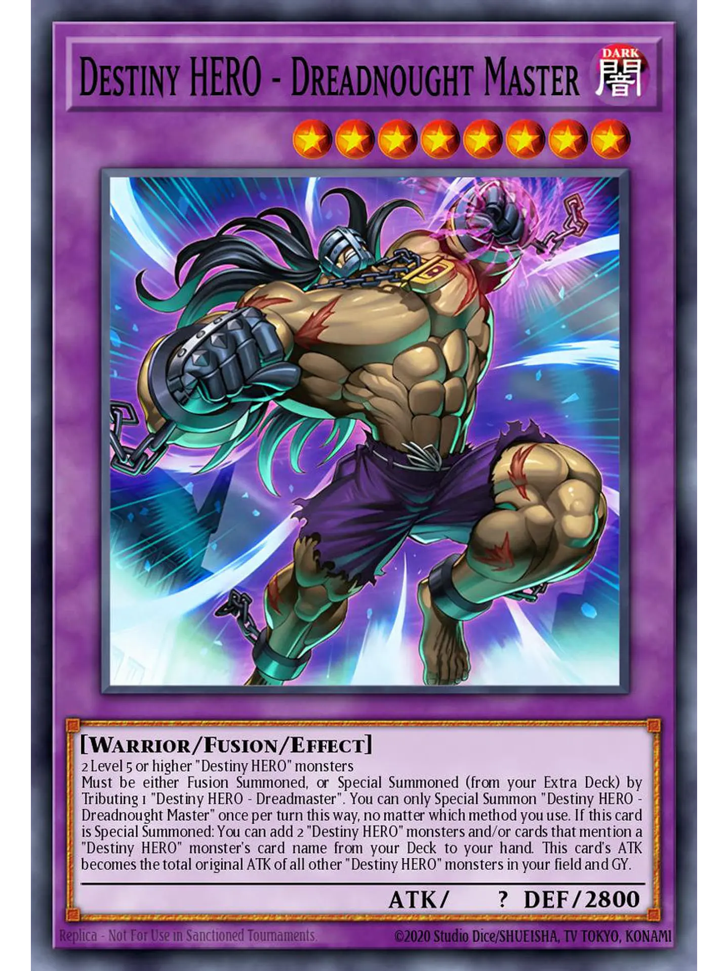 Destiny HERO - Dreadnought Master - BETB-EN037 - Super Rare 1st Edition 1