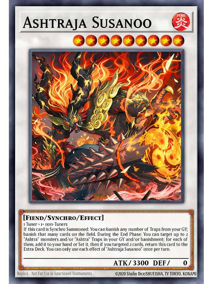 Ashtraja Susanoo - BETB-EN039 - Super Rare 1st Edition 1