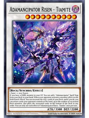 Adamancipator Risen - Tiamite - BETB-EN041 - Common 1st Edition