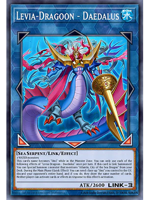 Levia-Dragoon - Daedalus - BETB-EN047 - Super Rare 1st Edition