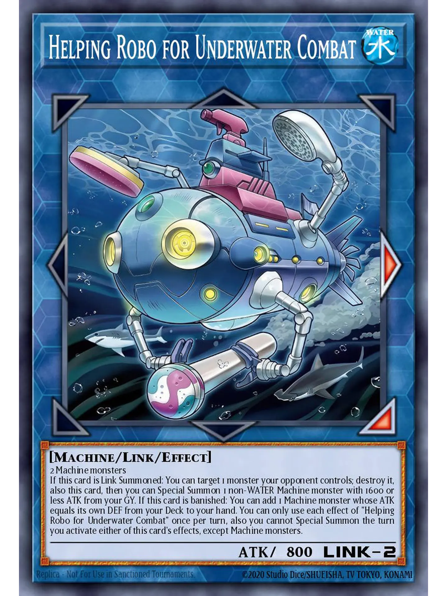 Helping Robo for Underwater Combat - BETB-EN050 - Common 1st Edition 1
