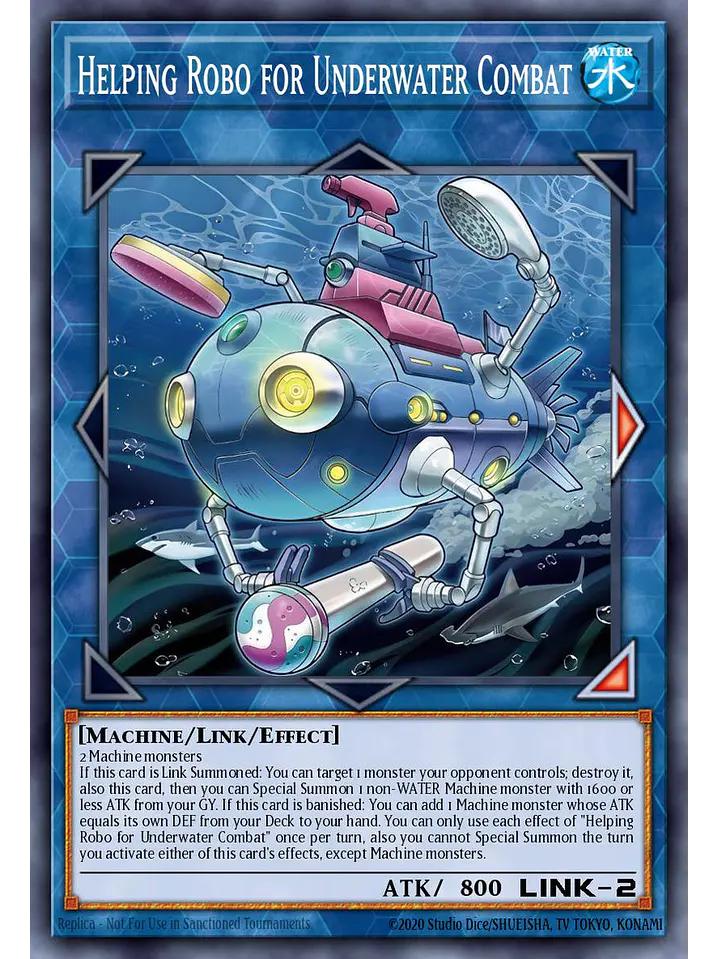 Helping Robo for Underwater Combat - BETB-EN050 - Common 1st Edition 1