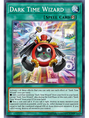 Dark Time Wizard - BETB-EN052 - Ultra Rare 1st Edition