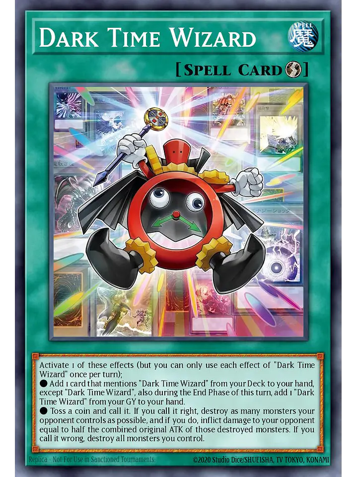 Dark Time Wizard - BETB-EN052 - Ultra Rare 1st Edition 1
