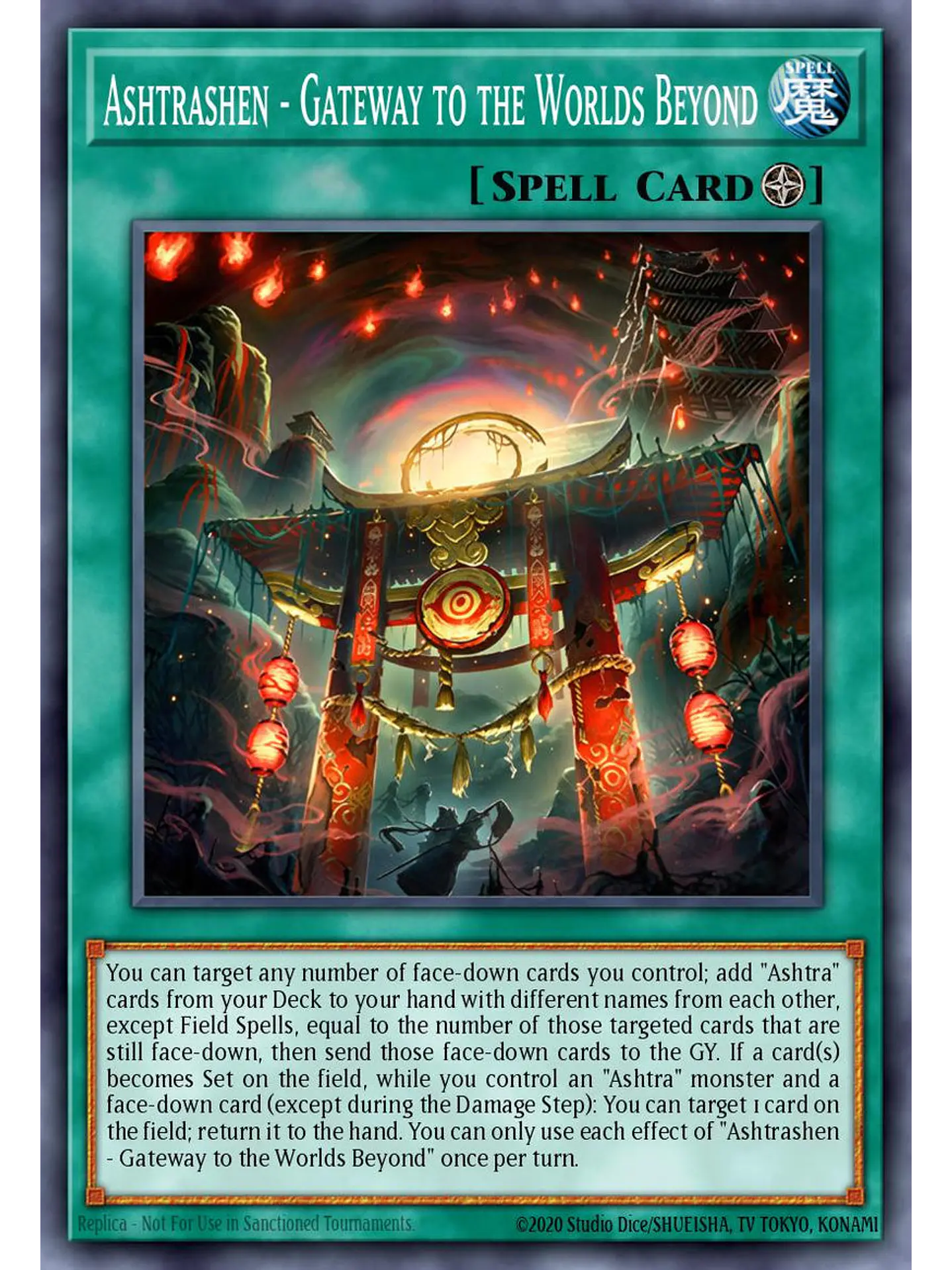 Ashtrashen - Gate to the Worlds Beyond - BETB-EN057 - Common 1st Edition 1