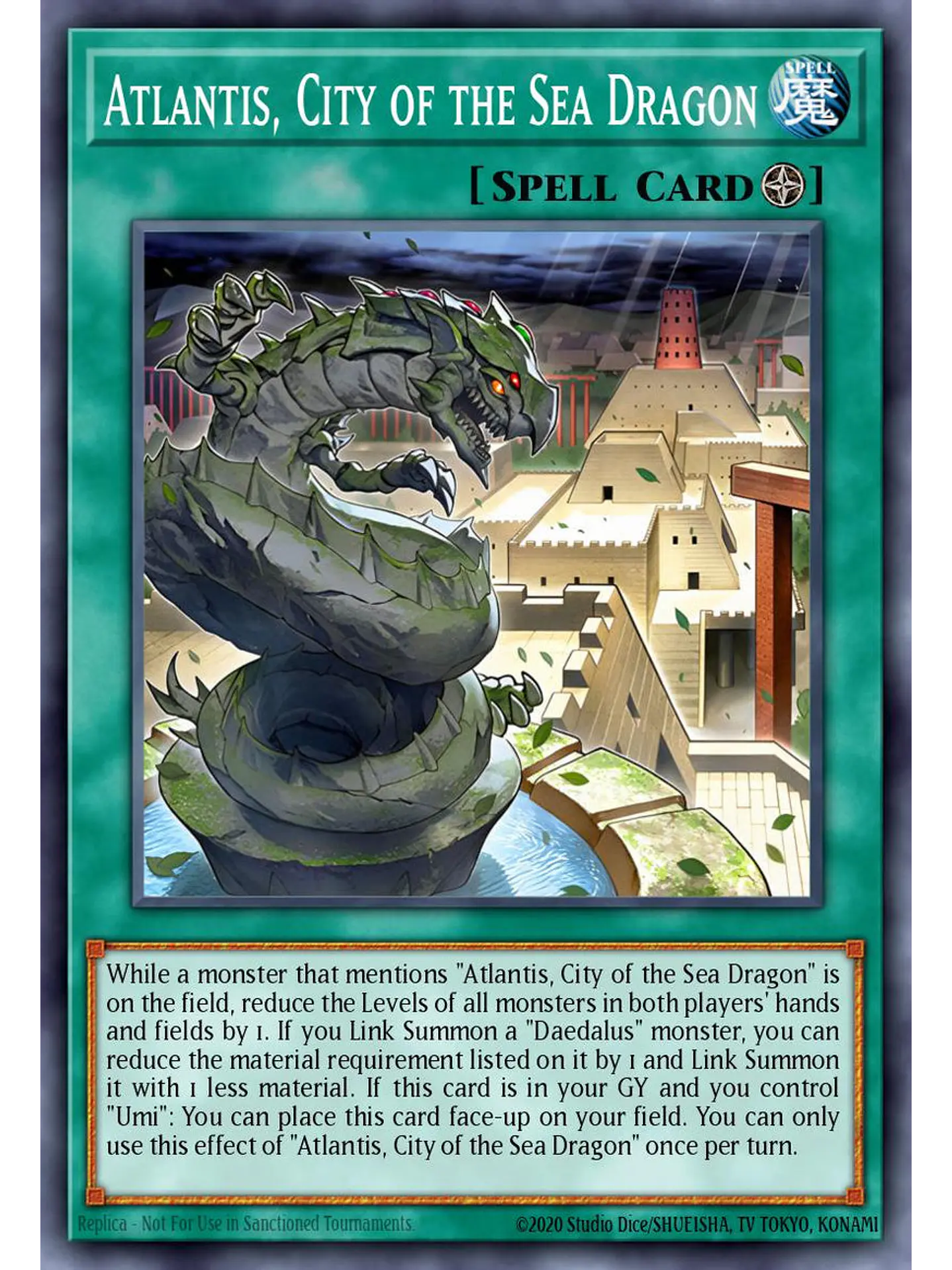 Atlantis, City of the Sea Dragon - BETB-EN058 - Common 1st Edition 1