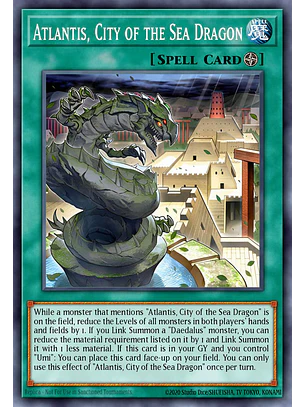 Atlantis, City of the Sea Dragon - BETB-EN058 - Common 1st Edition