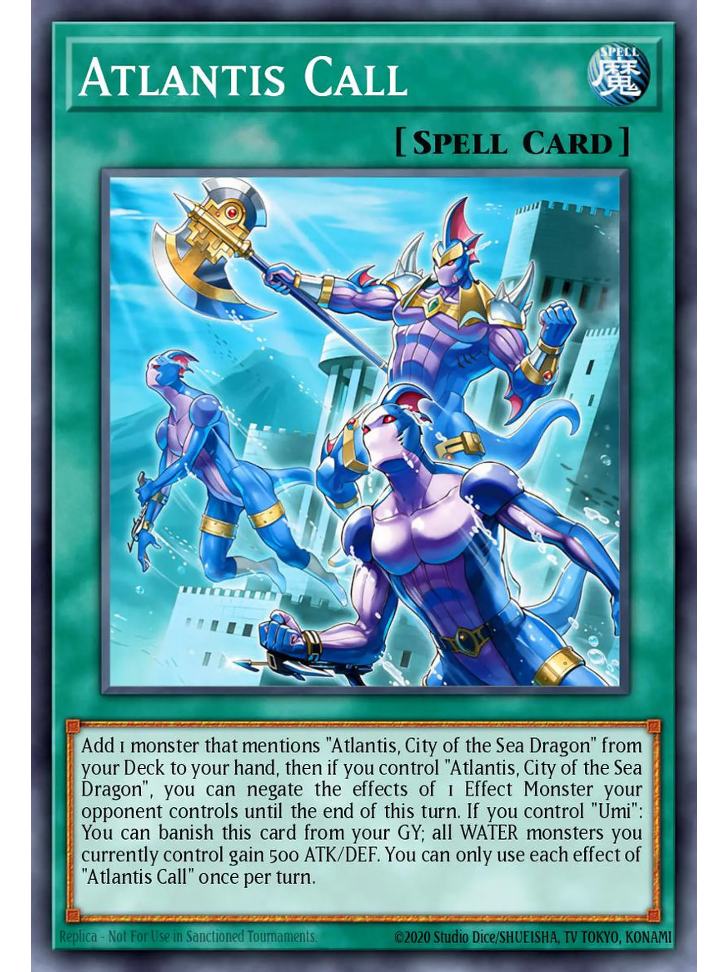 Call of Atlantis - BETB-EN059 - Ultra Rare 1st Edition 1
