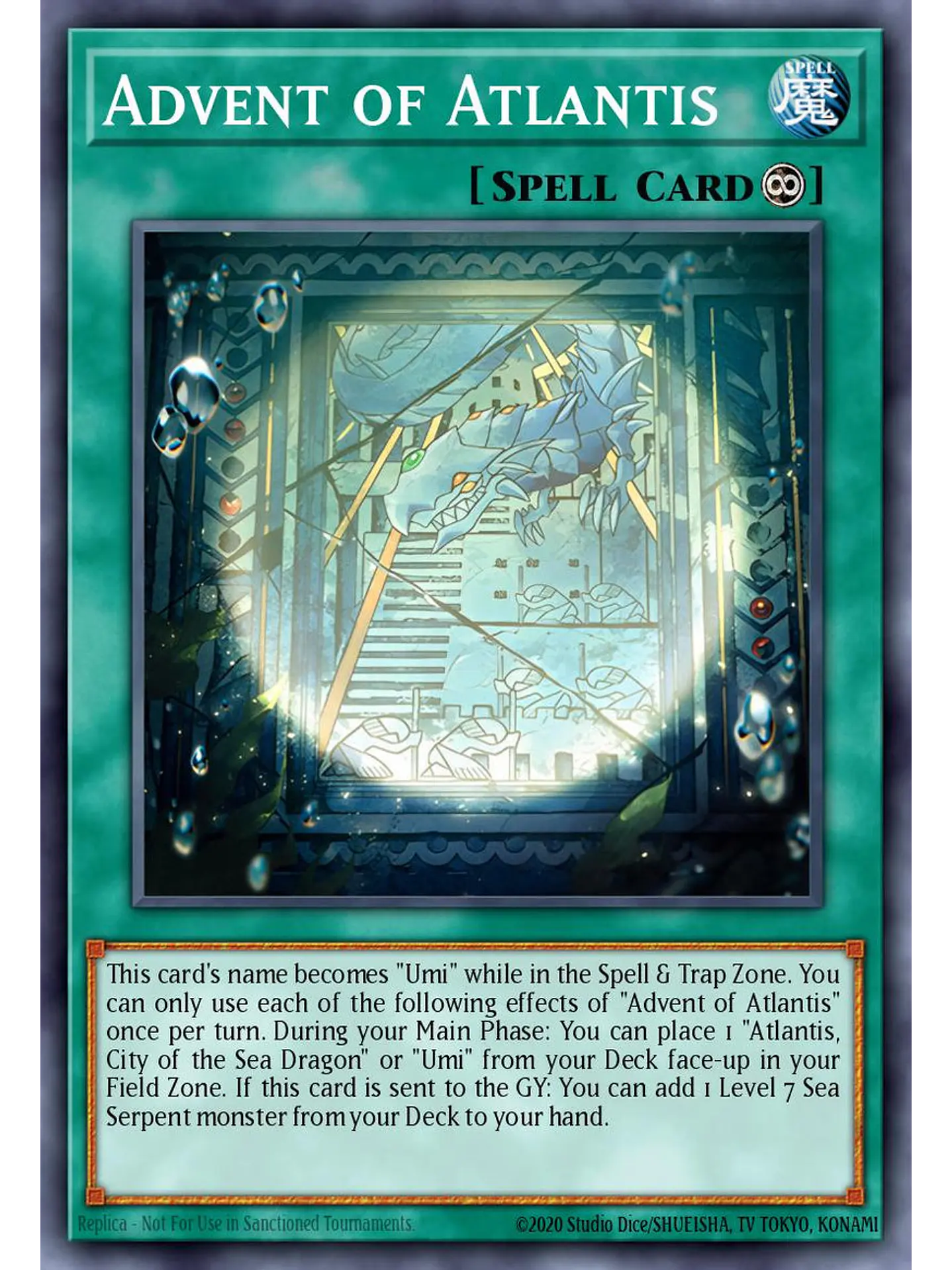Advent of Atlantis - BETB-EN060 - Common 1st Edition 1
