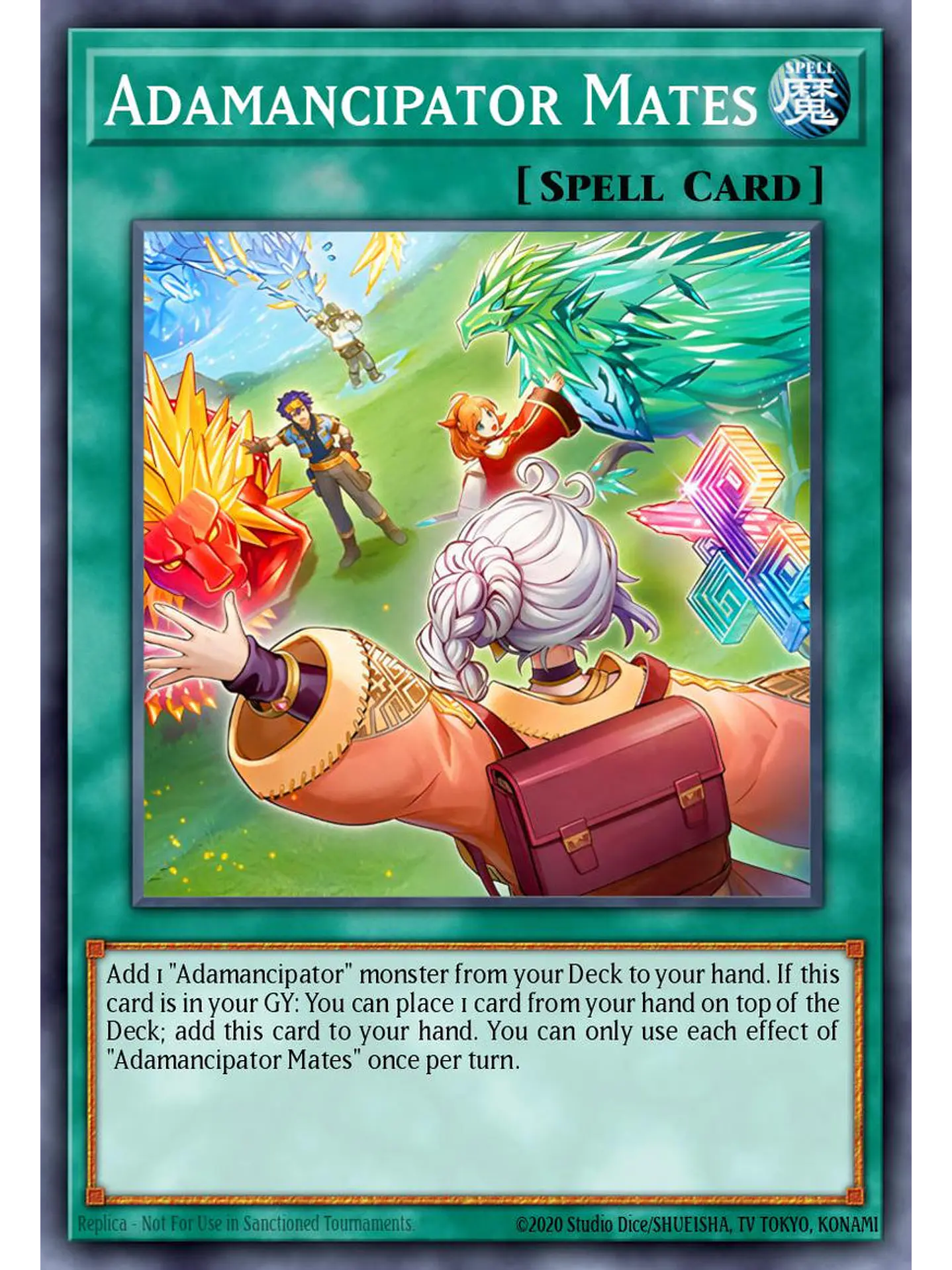 Adamancipator Mates - BETB-EN063 - Super Rare 1st Edition 1