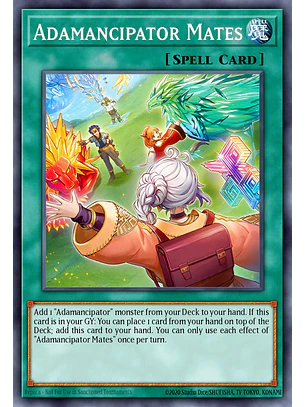 Adamancipator Mates - BETB-EN063 - Super Rare 1st Edition