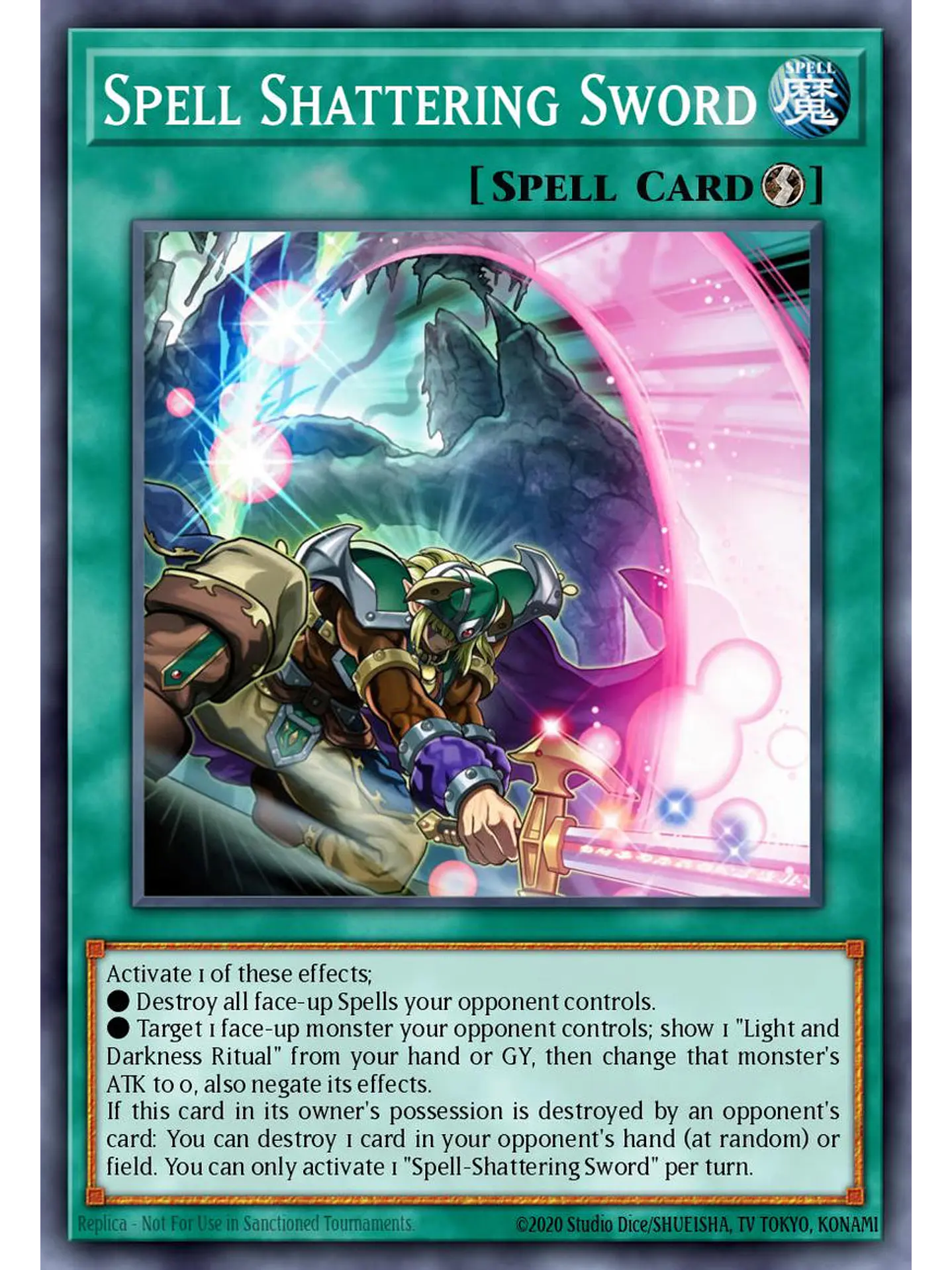 Spell Shattering Sword - BETB-EN064 - Common 1st Edition 1