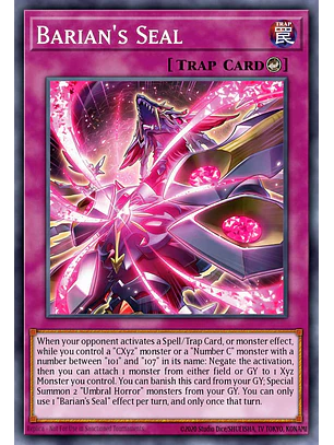 Barian's Seal - BETB-EN072 - Common 1st Edition