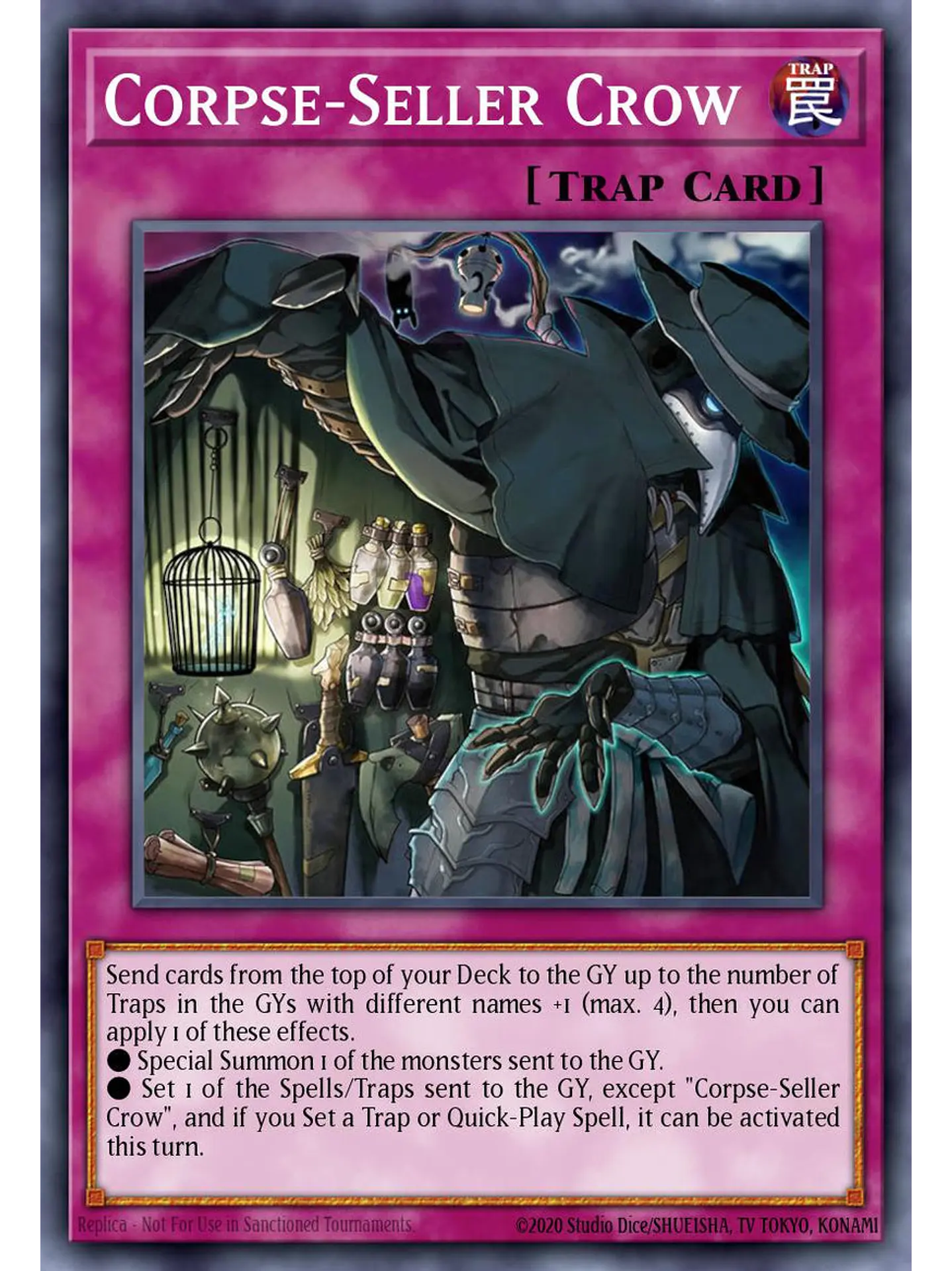 Crow, the Carrion Cutpurse - BETB-EN079 - Super Rare 1st Edition 1