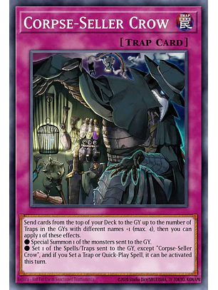Crow, the Carrion Cutpurse - BETB-EN079 - Super Rare 1st Edition