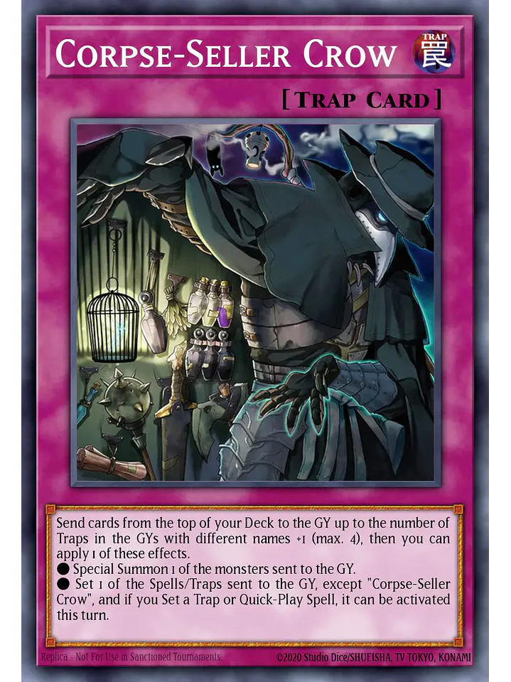 Crow, the Carrion Cutpurse - BETB-EN079 - Super Rare 1st Edition 1