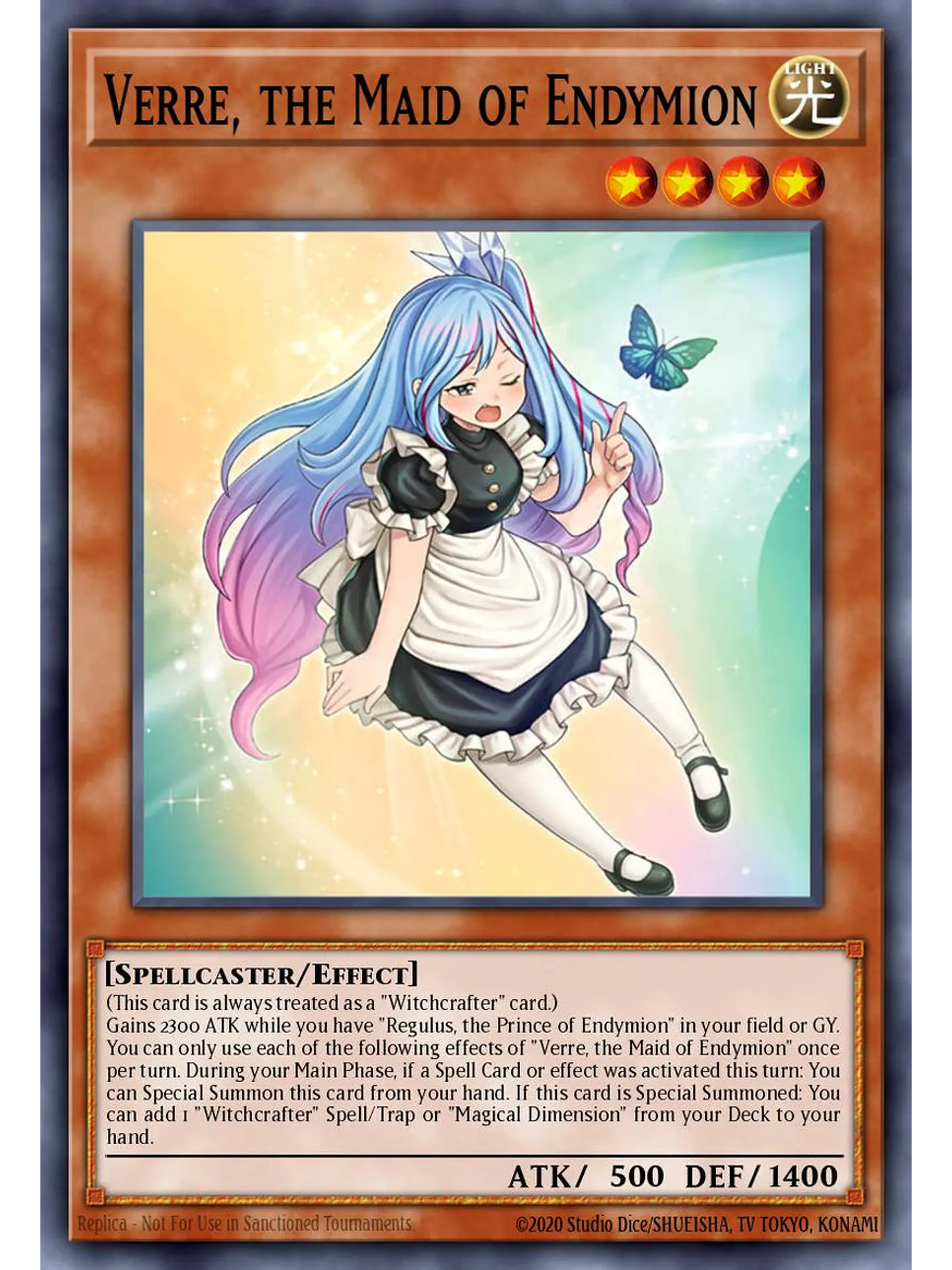 Verre, the Maid of Endymion - BETB-EN098 - Ultra Rare 1st Edition 1