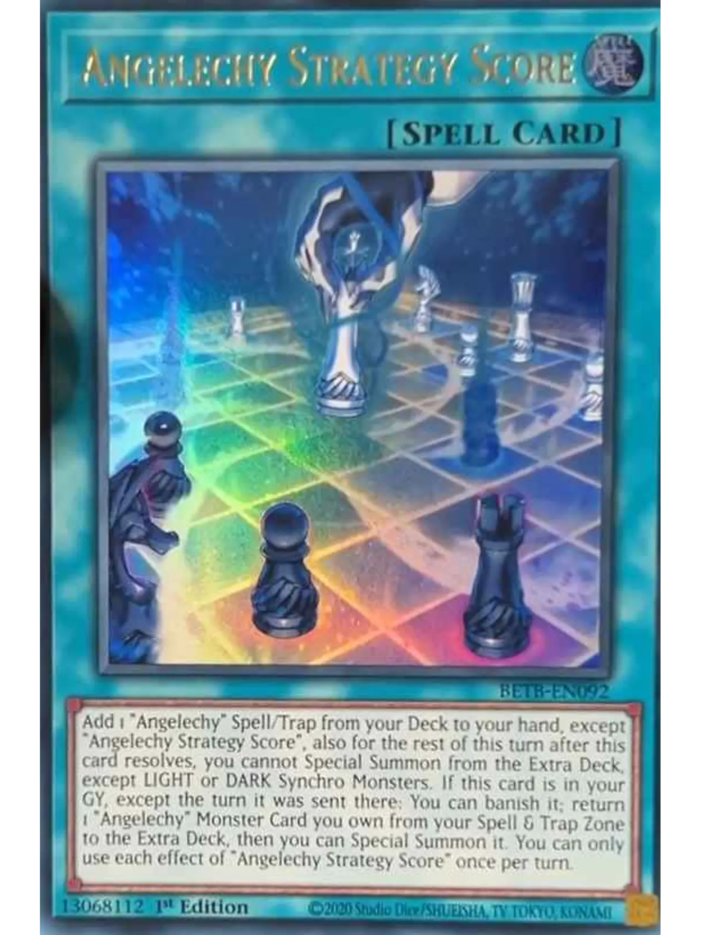 Angelechy Strategy Score - BETB-EN092 - Ultra Rare 1st Edition 1