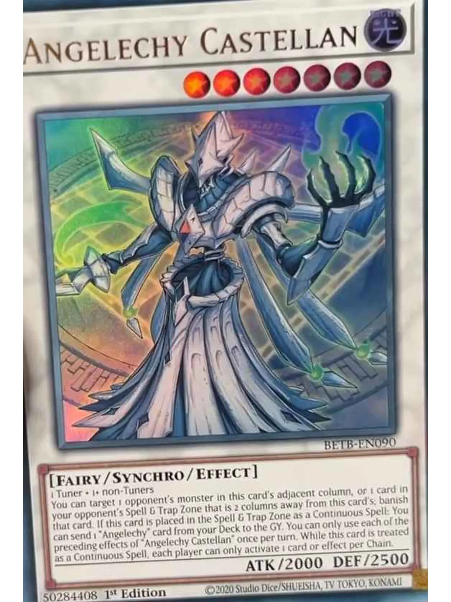 Angelechy Castellan - BETB-EN090 - Ultra Rare 1st Edition 1