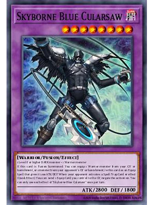 Skyborne Blue Cularsaw - BETB-EN087 - Super Rare 1st Edition