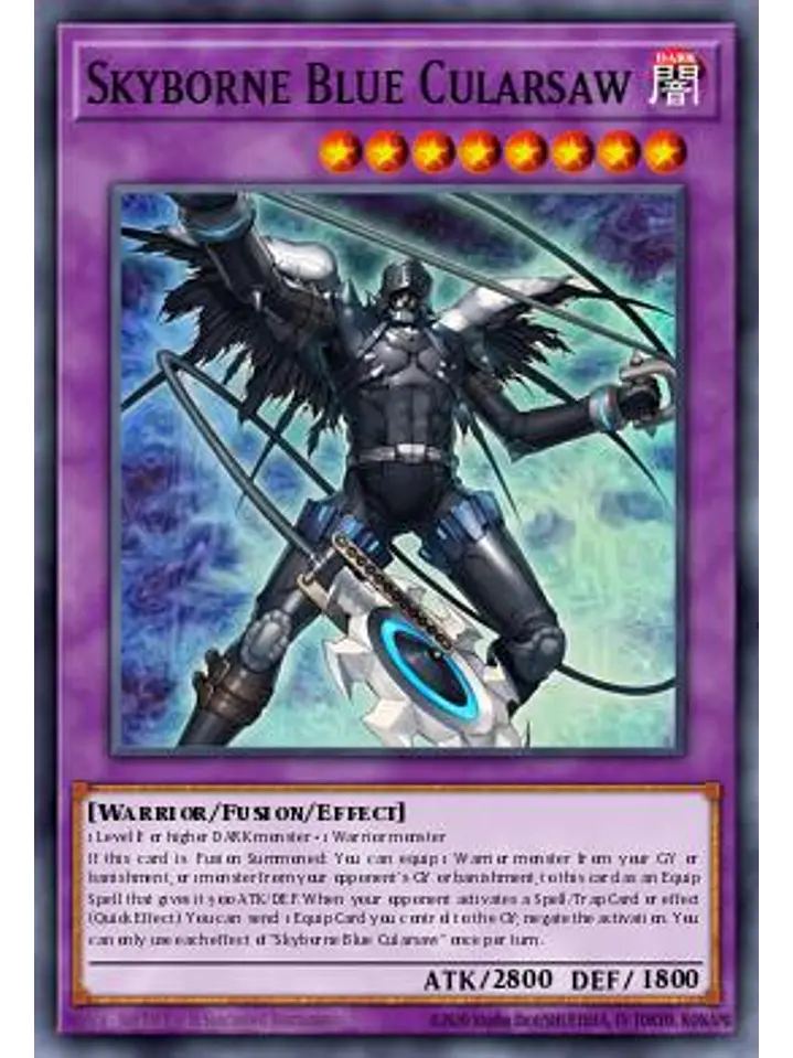 Skyborne Blue Cularsaw - BETB-EN087 - Super Rare 1st Edition 1