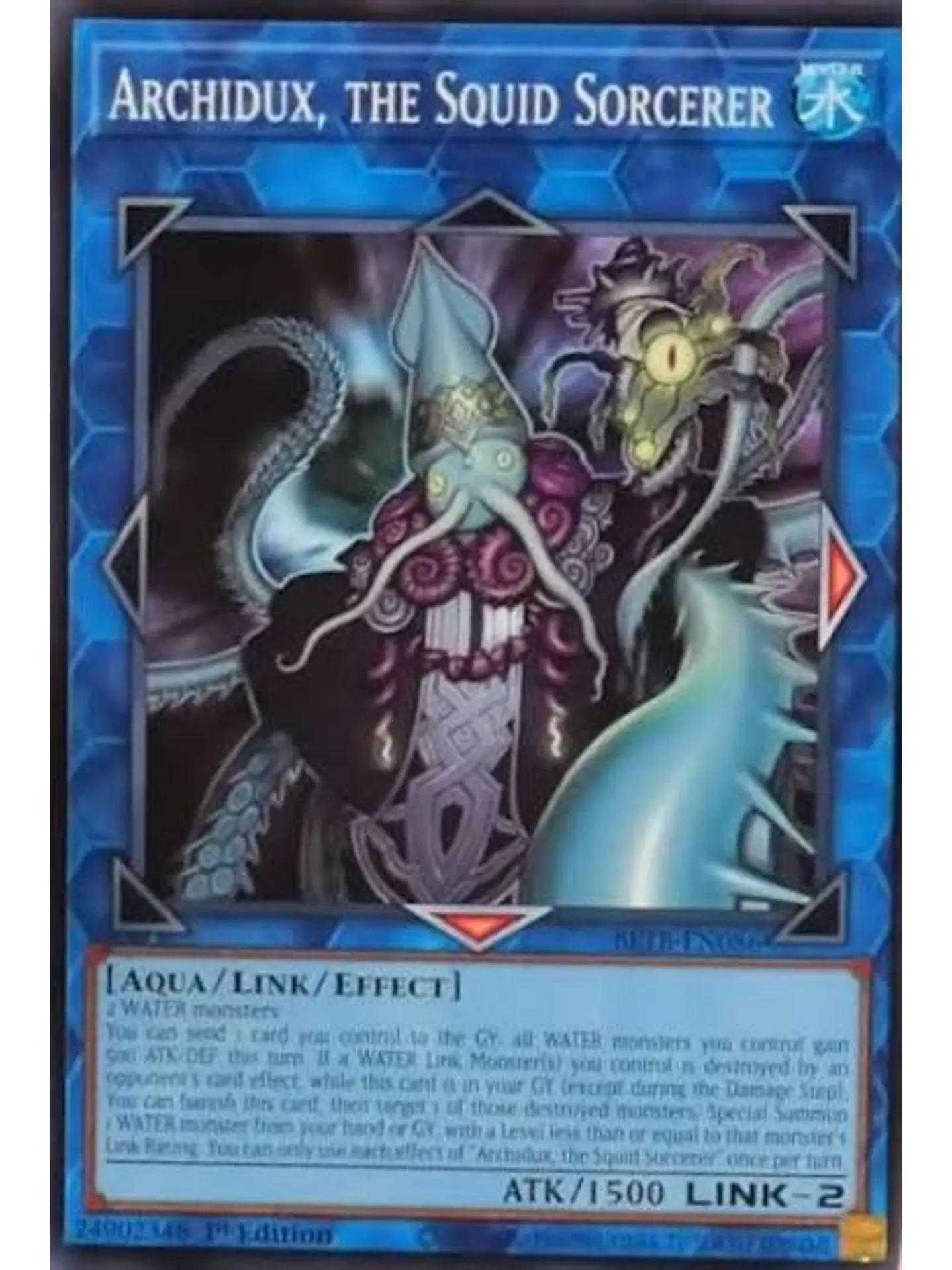 Archidux, the Squid Sorcerer - BETB-EN086 - Common 1st Edition 1