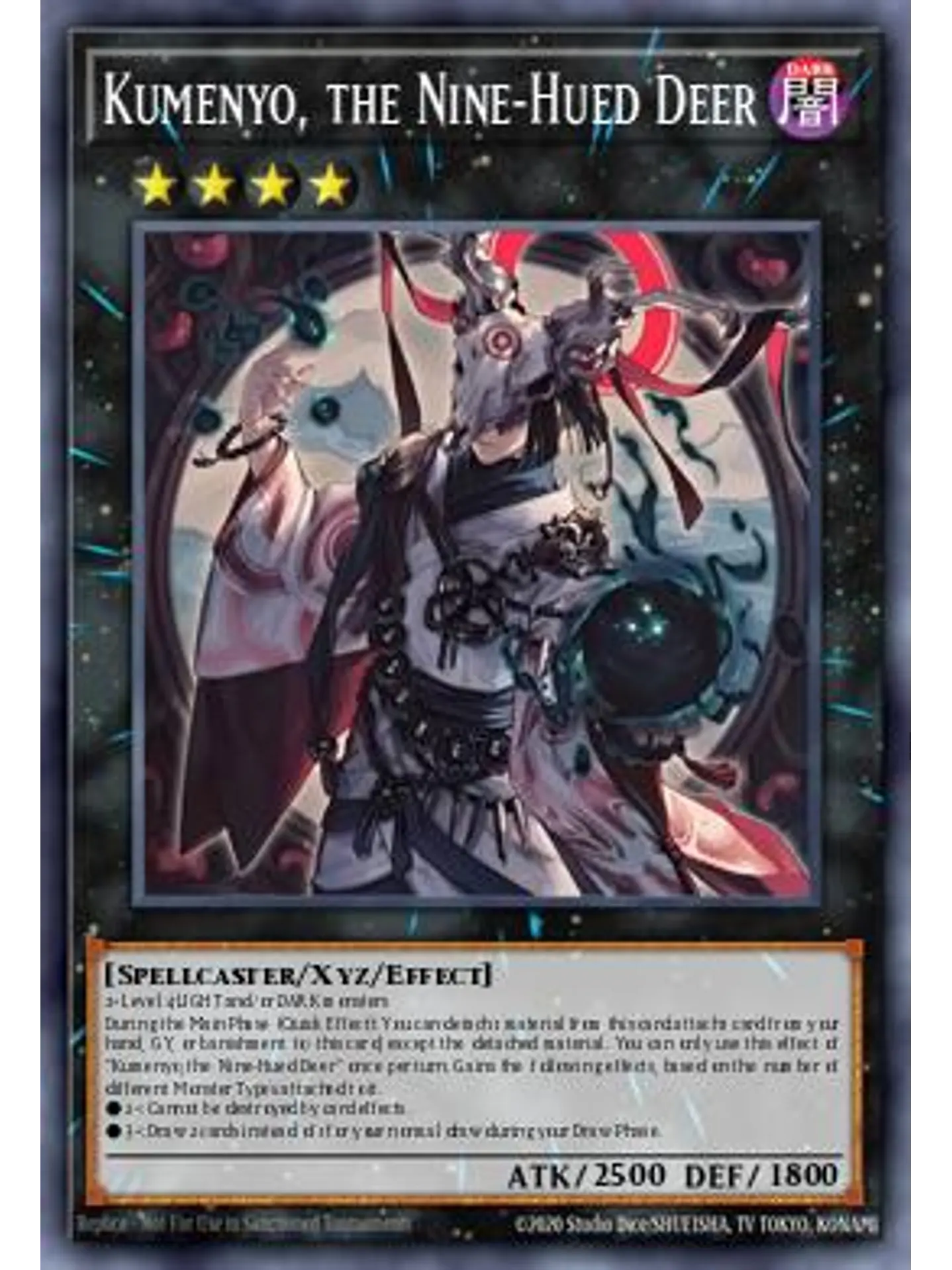 Kumenyo, the Nine-Hued Deer - BETB-EN084 - Common 1st Edition 1