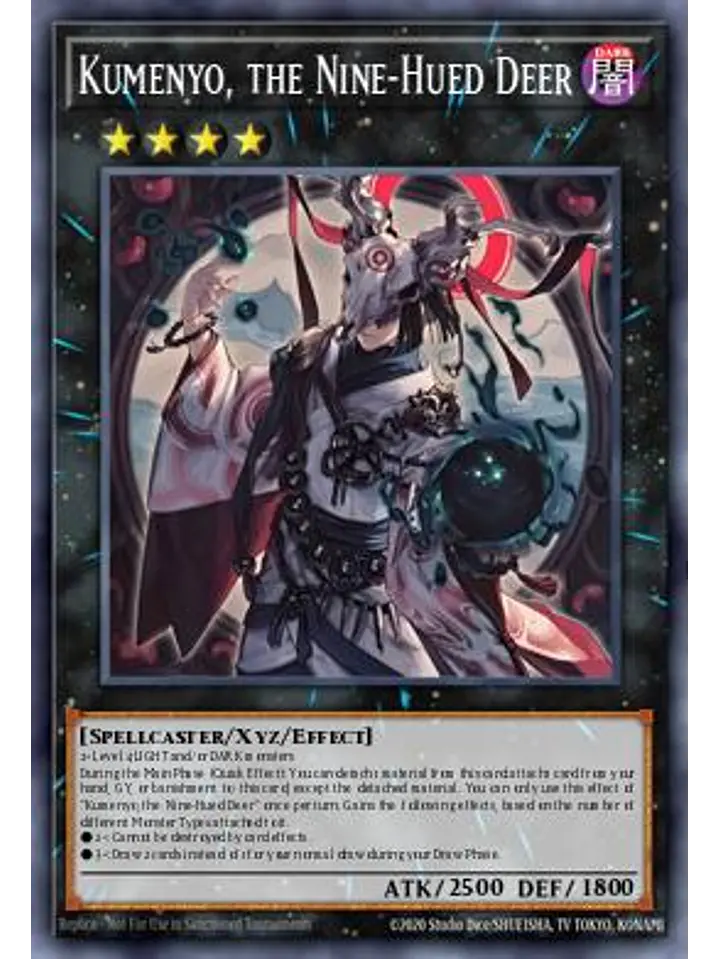 Kumenyo, the Nine-Hued Deer - BETB-EN084 - Common 1st Edition 1