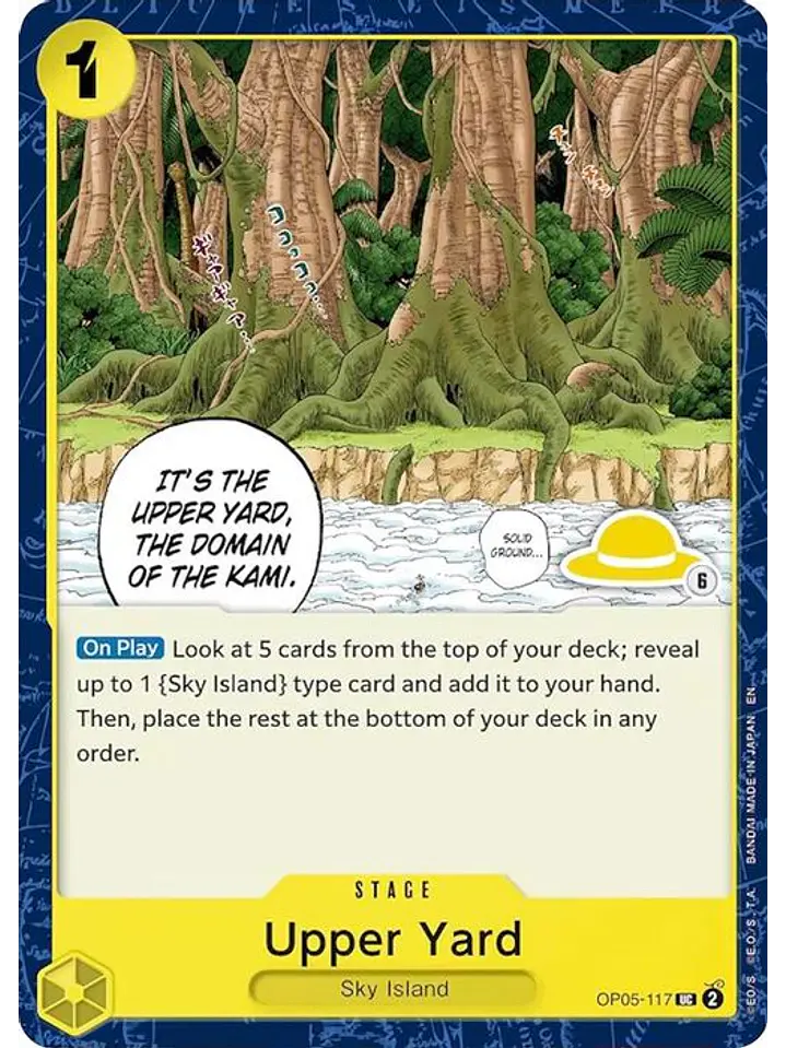 OP05-117 U Upper Yard (Luffy Deck) 1