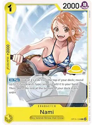 OP15-108 R Nami (Luffy Deck)