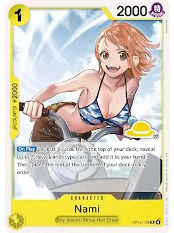 OP15-108 R Nami (Luffy Deck) 1