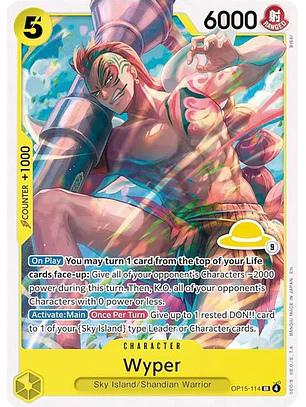OP15-114 SR Wyper (Luffy Deck)