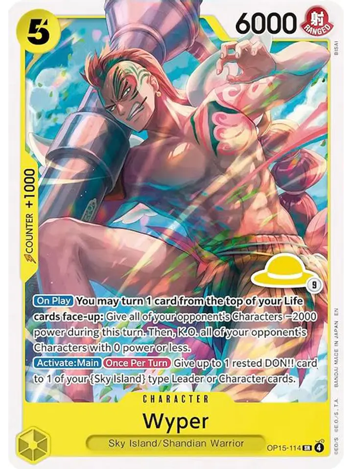 OP15-114 SR Wyper (Luffy Deck) 1