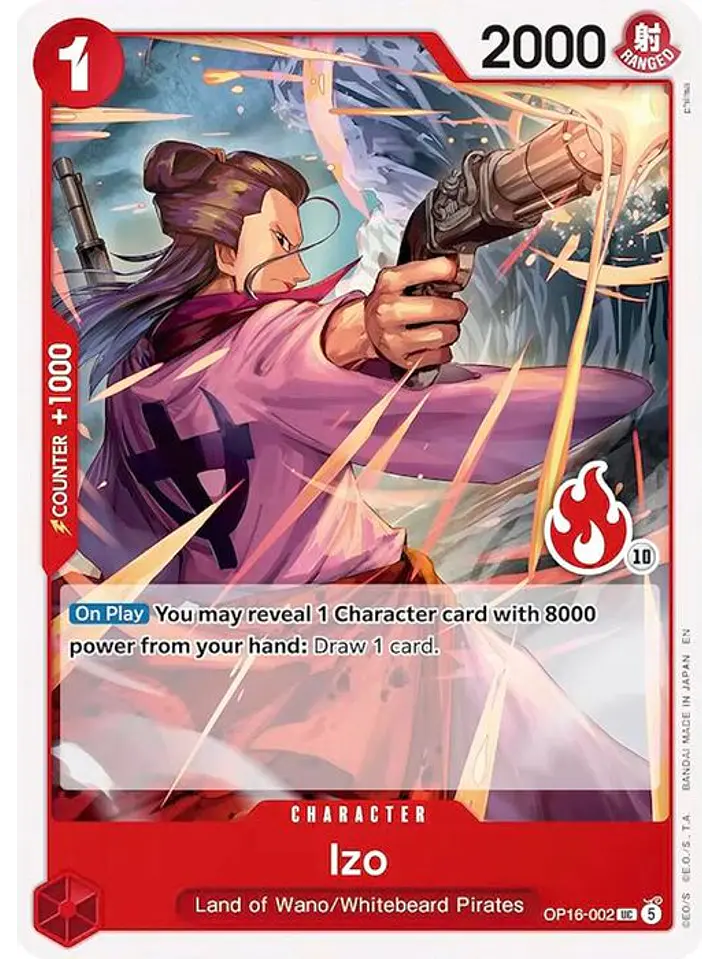 OP16-002 U Izo (Ace Deck) 1