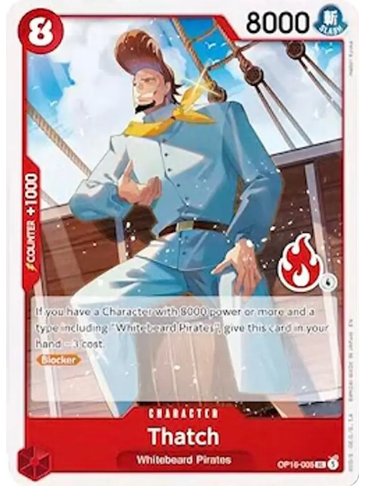 OP16-005 U Thatch (Ace Deck) 1