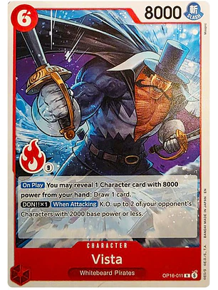 OP16-011 R Vista (Ace Deck)