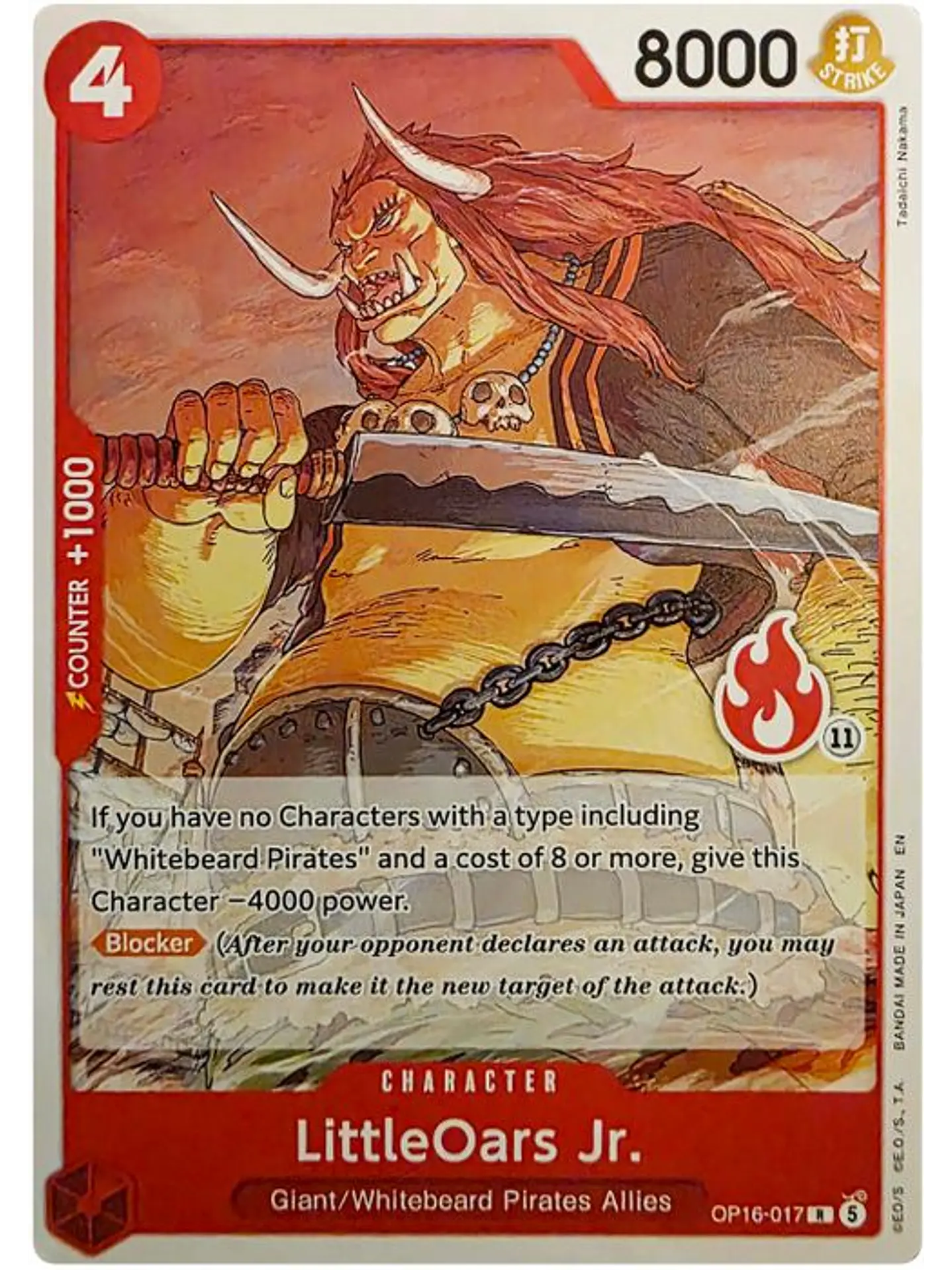 OP16-017 R LittleOars Jr. (Ace Deck) 1