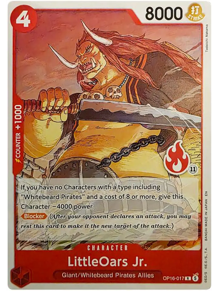 OP16-017 R LittleOars Jr. (Ace Deck) 1