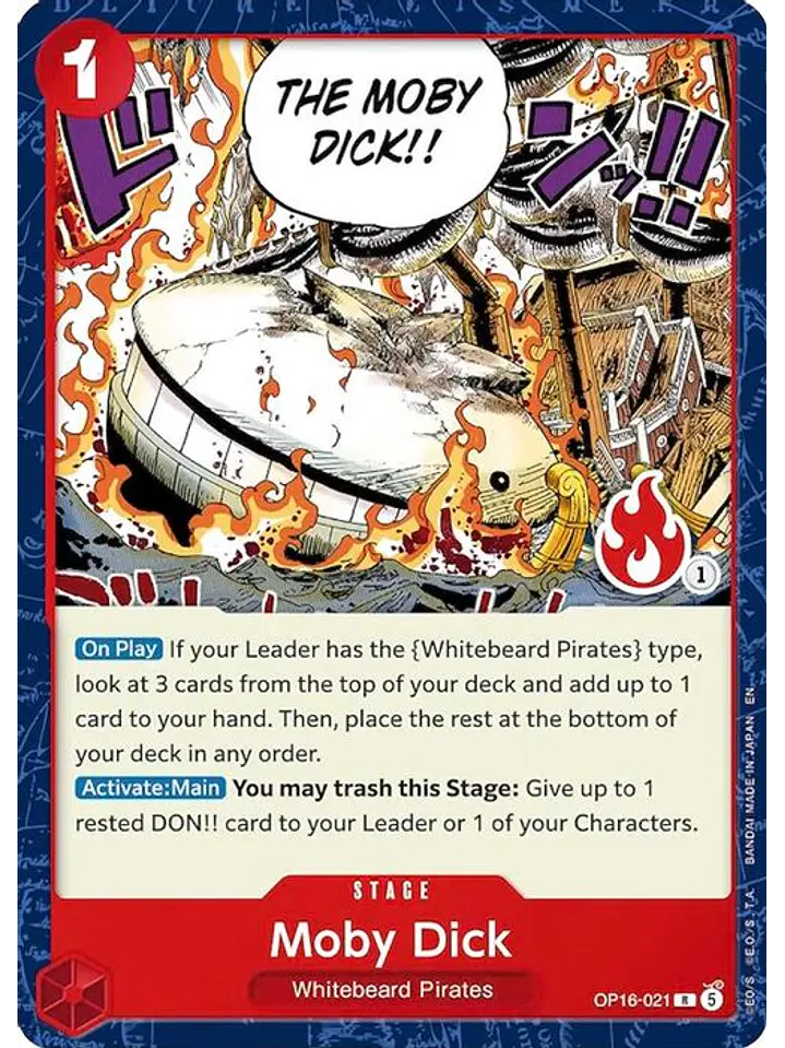 OP16-021 R Moby Dick (Ace Deck) 1