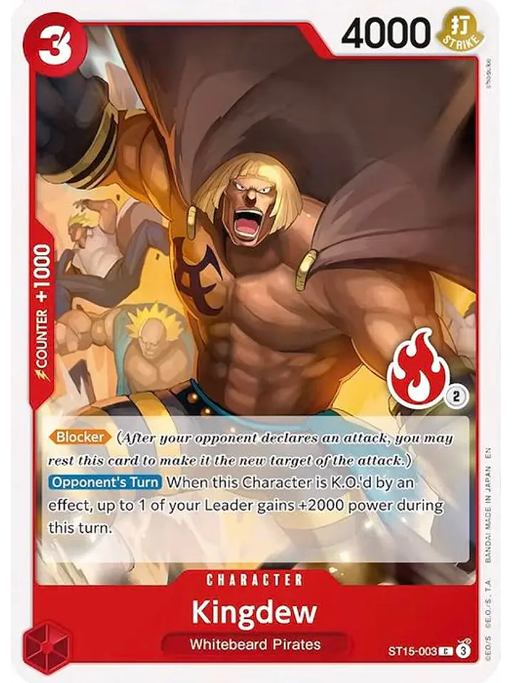 ST15-003 C Kingdew (Ace Deck) 1