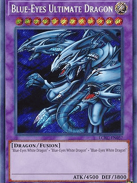 Blue-Eyes Ultimate Dragon - LCKC-EN057 - Secret Rare 1st Edition
