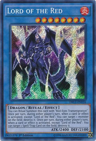 Lord of the Red - DRL2-EN016 - Secret Rare 1st Edition