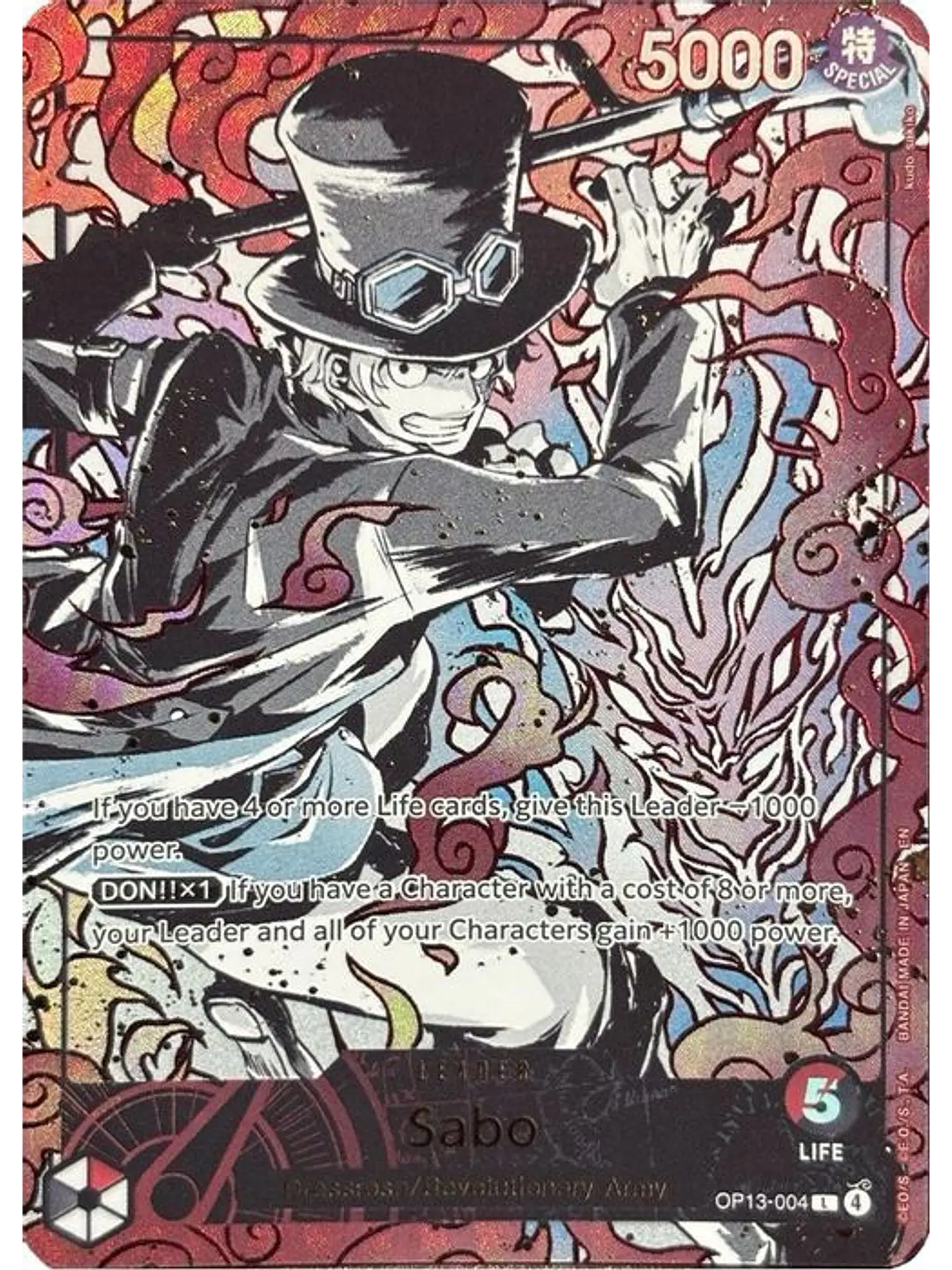 OP13-004 (Alternate Art) Sabo 1